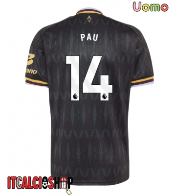 Aston Villa Pau Torres #14 Seconda Maglia 2026-27 Manica Corta